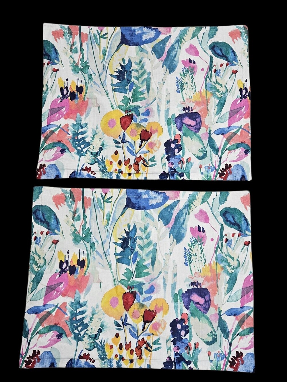 Sky Home Watercolor Spring Flowers Bright Garden STD Pillow Shams Bloomingdales